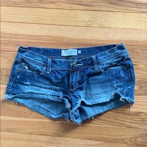 Abercrombie Jean Shorts, size 2!